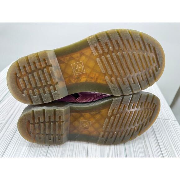 Dr. Martens 1460J Pink Glitter Side Zip Combat Boots Women's Size 5 Men's Size 4 - Picture 2 of 11